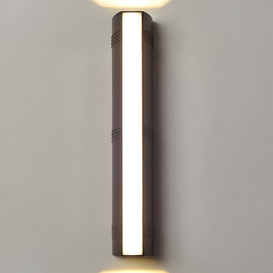 Modern LED Outdoor Wall Light with Up and Down Lighting Waterproof