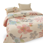 Soft Coral Fleece Throw Blanket with Pineapple Pattern