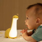 DinoSnug Silicone Dinosaur Night Light Tap Control Lamp