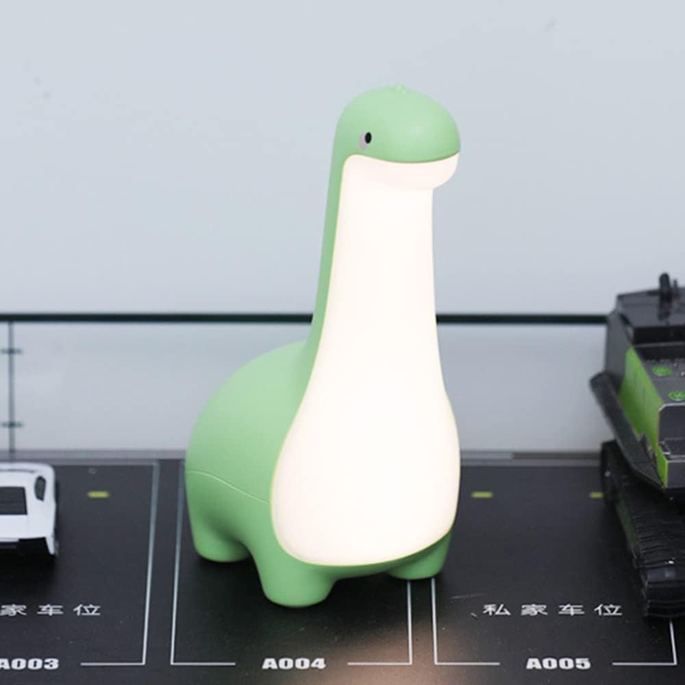 DinoSnug Silicone Dinosaur Night Light Tap Control Lamp