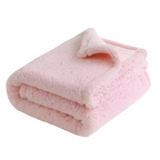 Plush Microfiber Waterproof Throw Blanket with Soft Sherpa Fleece Lining