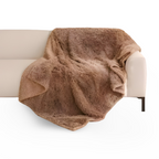 Plush Microfiber Waterproof Throw Blanket with Soft Sherpa Fleece Lining