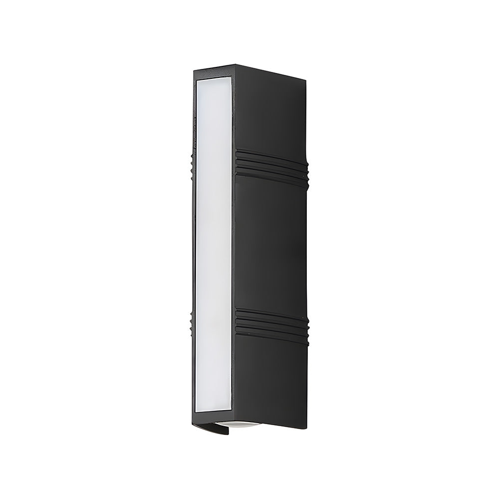 Modern LED Outdoor Wall Light with Up and Down Lighting Waterproof