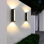 Modern LED Outdoor Wall Light with Up and Down Lighting Waterproof