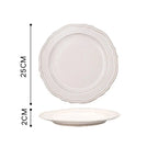 Nordic Vintage Ceramic Tableware Elegant Plates