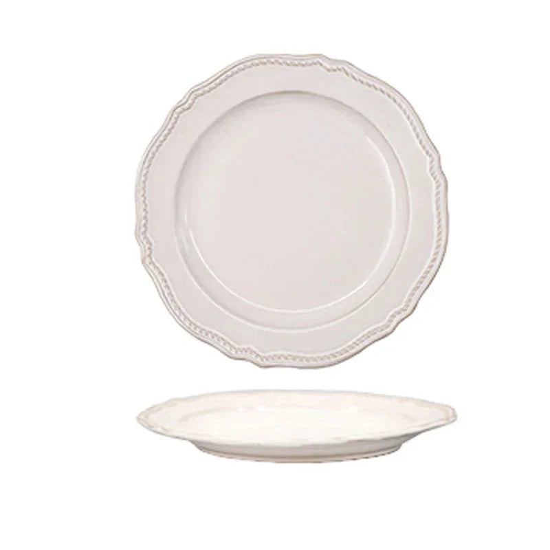 Nordic Vintage Ceramic Tableware Elegant Plates