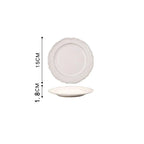 Nordic Vintage Ceramic Tableware Elegant Plates