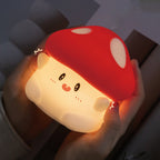 Mushroom LED Night Light for Kids Touch Control Silicone Lamp
